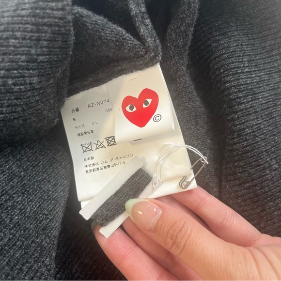 Comme de Garçons PLAY sweater - Picture 5 of 5